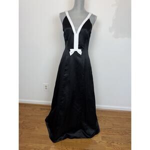 Vintage Deadstock Urban Girl Nites formal maxi dress 9/10 new with defects y2k